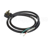 27728.0021 Bunn Power Cord Assembly, 50A 250V Nema 6-50P