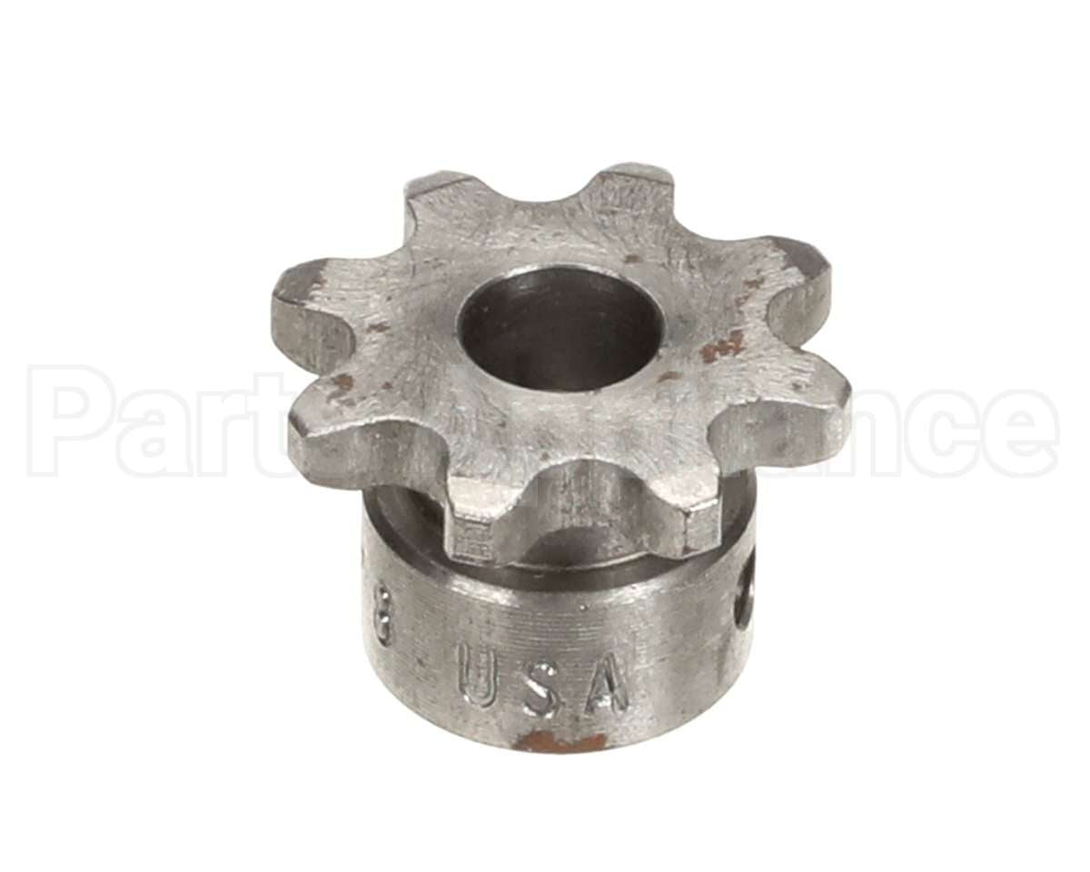 27744 Nieco Sprocket, 35B8, 3/8" Bore