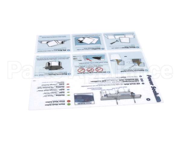 27878 Power Soak Systems Backsplash Decal Pack Ps-200 L