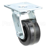 28016 Compatible Ultrafryer Caster, Plate, 4", W/Obrake