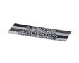 2802120 Lincoln Label Caution Hot