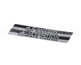 2802120 Lincoln Label Caution Hot