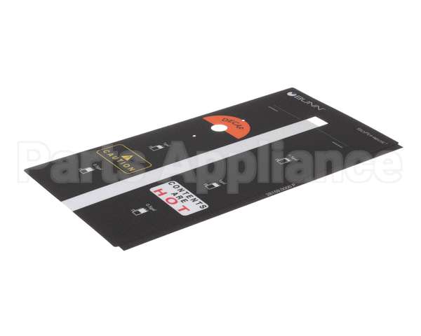 28159.0000 Bunn Decal,Decor W/Indicators(1.5G