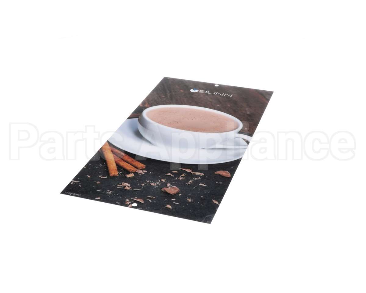28700.0203 Bunn Fmd1 Dspl/Flvrs-Hot Chocolate