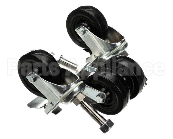 2878.S Hardt Casters (4) Adjustable, Set Of 4 (2 W/Br