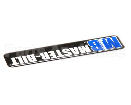 29-01592 Master-Bilt Master-Bilt Nameplate (Domed P