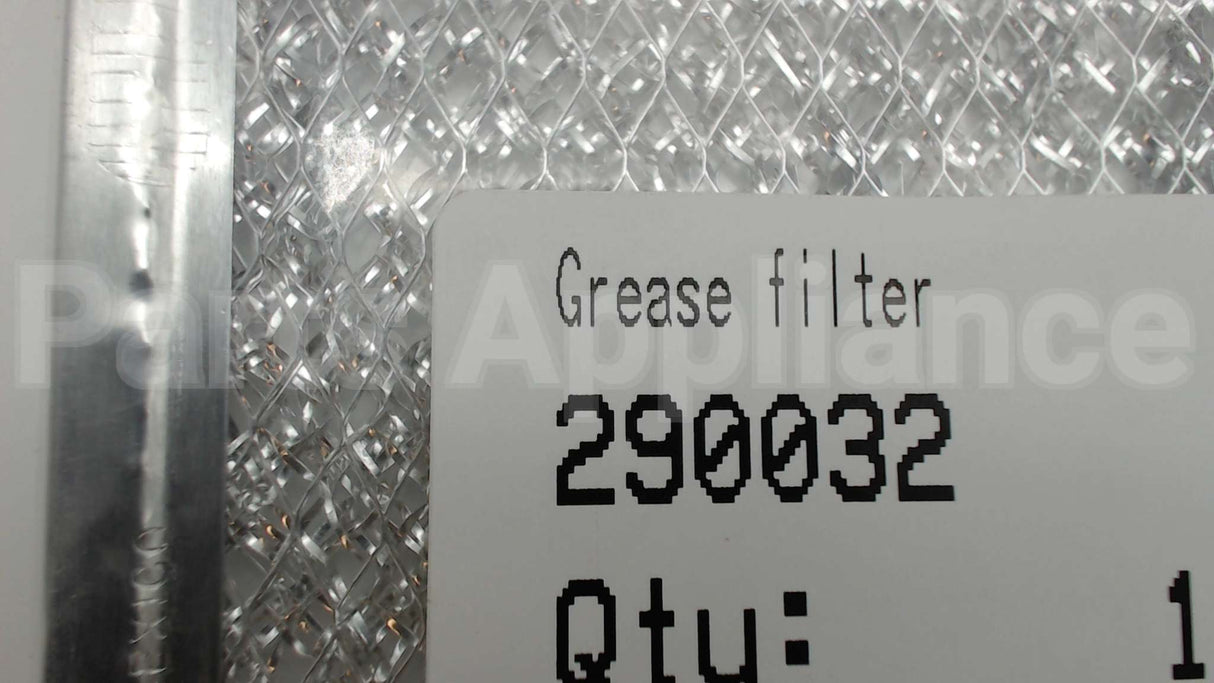 290032 Fisher Paykel Grease Filter