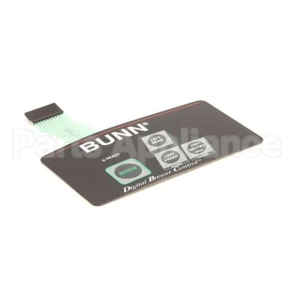 29006.0001 Compatible Bunn Switch, Membrane 3-Warmer Left