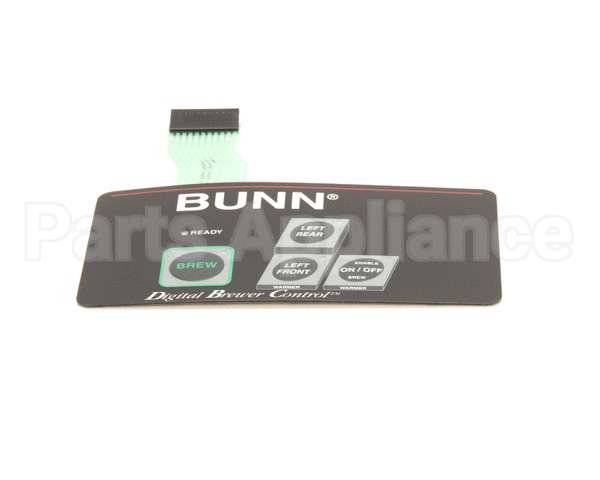 29006.0001 Bunn Switch, Membrane 3-Warmer Left