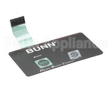 29006.0004 Bunn Switch, Membrane With Warmer