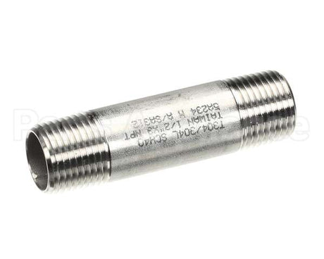 292-3010 American Dish Service Nipple, 1/2 X 3 Ss