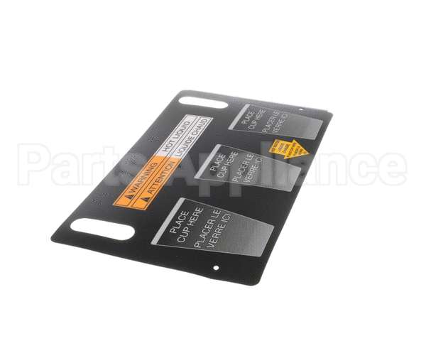 29216.7001 Bunn Decal Cup Placement Fmd Dbc-Hwv Eng/Frh