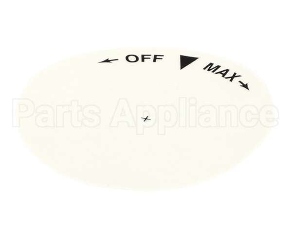 293300 Low Temp Industries Label On/Off/Max Clear