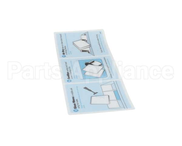 29487 Power Soak Systems Decal - Backsplash Steps 5-7 L
