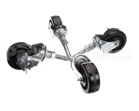 2954.SET4 Hardt Caster Swivel 4 Adj.c/Set Blaz