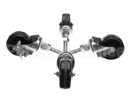 2954.SET4 Hardt Caster Swivel 4 Adj.c/Set Blaz