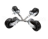 2954.SET4 Hardt Caster Swivel 4 Adj.c/Set Blaz