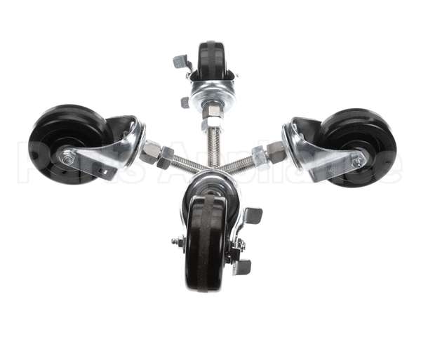 2954.SET4 Hardt Caster Swivel 4 Adj.c/Set Blaz