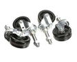 2954.SET4.S Hardt Caster Swivel 4 Adj C/Set Blaze/35