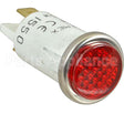 2986 Compatible Groen Light, Indicator (1/2", Red, Ff)