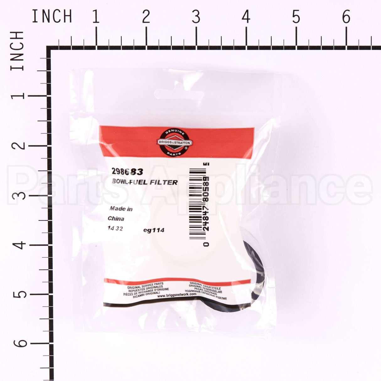 298683 Briggs & Stratton Bowl-Fuel Valve-Strainer