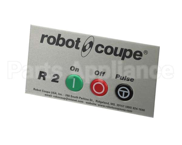 29985 Robot Coupe Switch Panel R2(Nlp) Assembly