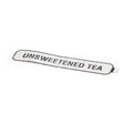 29989.0001 Compatible Bunn Decal, Unsweetened Tea