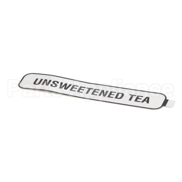 29989.0001 Compatible Bunn Decal, Unsweetened Tea