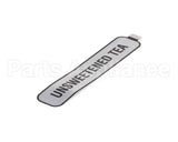 29989.0001 Bunn Decal, Unsweetened Tea