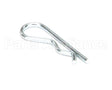 2A-Y6694 Star Hair Pin .08X1 9/16 Stl