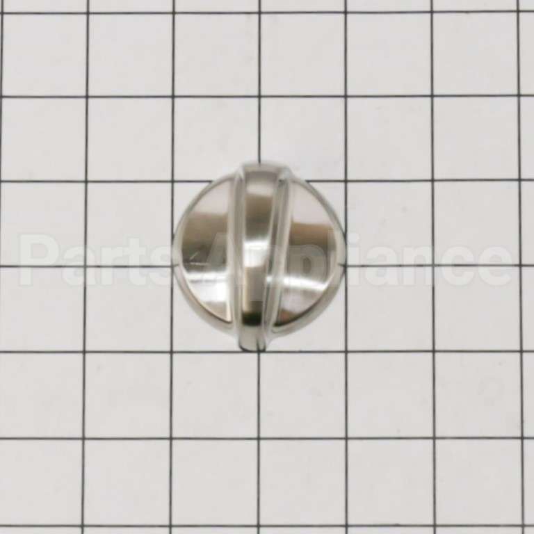 WB03T10284 GE Range Knob - Stainless Steel Look