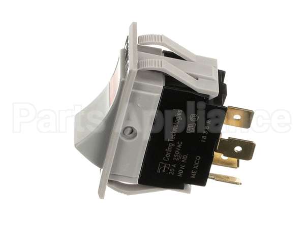 2E-35127 Star Switch Rkr, Plstc, Amber Lt