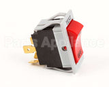 2E-35128 Wells Switch Rkr,Pls Bzl W/Red
