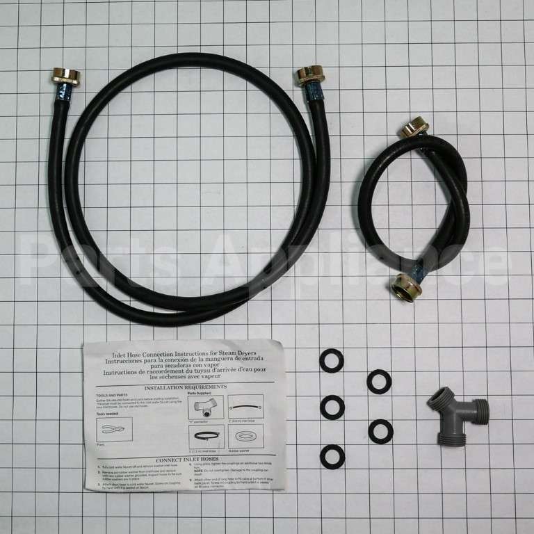 W10044609A Whirlpool Hose Kit For Steam Dryer