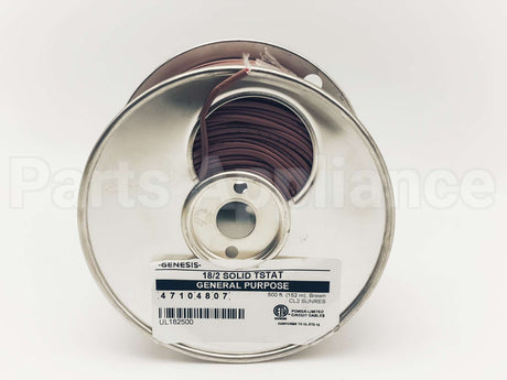 47104807 Honeywell 18/2 Solid Cl2(Pvc)Tstat 500Ft