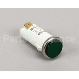 2J-35697 Compatible Wells Pilot Lt Green 250V 1/3W