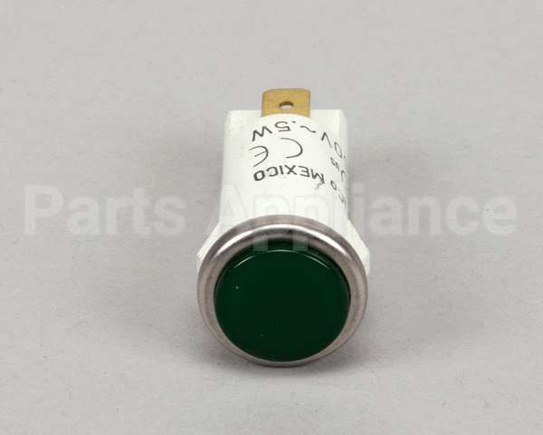 2J-35697 Wells Pilot Lt Green 250V 1/3W