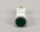 2J-35697 Wells Pilot Lt Green 250V 1/3W