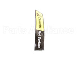2M-300872 Wells Label Caution Hot Surface