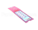 2M-60301-42 Lang Label-Pnl/Touchpad,Purple