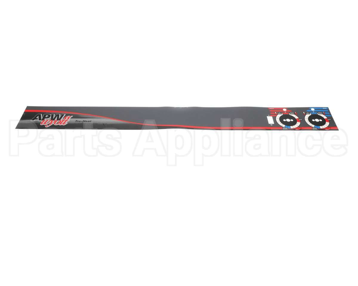 2M-8816555 Apw Wyott Decal, Hr-75 Wide 7/11