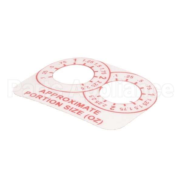2M-Z10208 Compatible Stero Label Portion Control