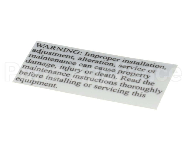2M-Z1280 Star Label-Warning