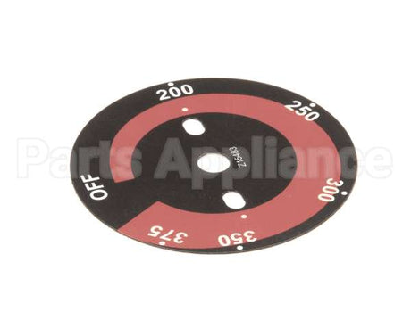 2M-Z15483 Star Label, Knob Elec. Fryer