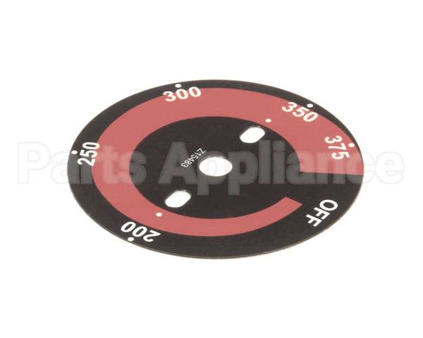 2M-Z15483 Star Label, Knob Elec. Fryer