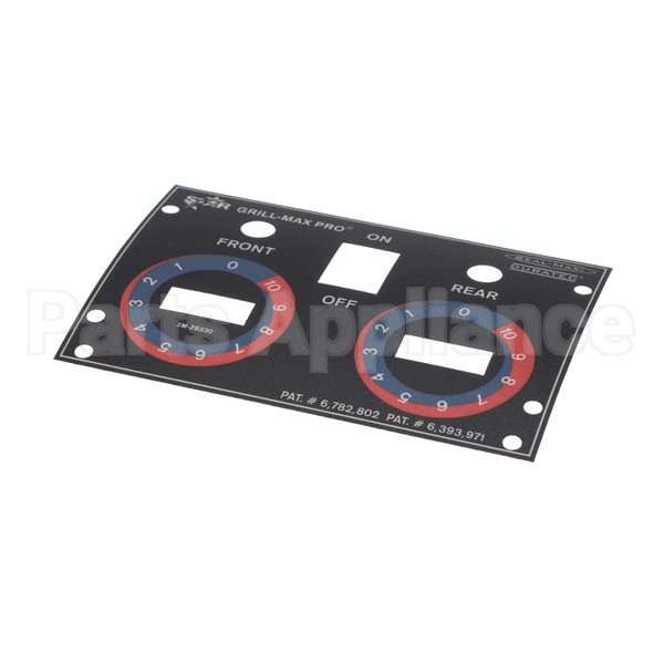 2MZ8330 Compatible Star Label-Cntrl Pnl 30Scbb