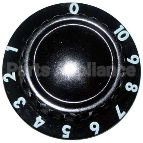 2R-56505 Compatible Apw Knob, Black Plain (1 To 10)