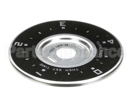 2R-70702-37 Lang Dial Plate, 5 Hour Timer