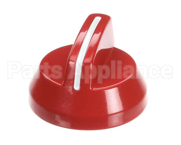 2R-W498-2 Star Knob-Red Metal-Insert.188