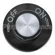 2R9364 Compatible Star Knob 2-1/2 D, Off-On